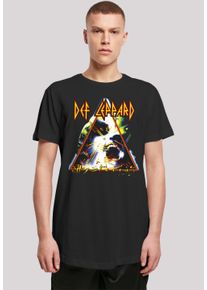 F4NT4STIC Herren T-Shirt "Def Leppard Hysteria", schwarz, casual, Gr. XXL, Obermaterial: 100% Baumwolle, Shirts, Premium Qualität