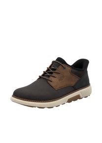 Rieker Herren Slip-On Sneaker "Ready2GO", Gr. 42, braun, Lederimitat, Textil, sportlich, Schuhe, Schlupfschuh, Halbschuh, Freizeitschuh mit Gummizug
