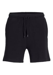 Jack & Jones JACK & JONES Herren Shorts "JPSTKANE CHARGE SWEAT SHORTS SRT SN", schwarz, modisch, Gr. M, unifarben, Web, Obermaterial: 80% Baumwolle, 20%