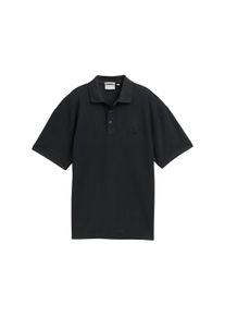 Tom Tailor Jungen Poloshirt, schwarz, casual, Gr. 128, unifarben, Obermaterial: 100% Baumwolle, Shirts, mit Logo Stickerei