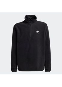 Kinder Fleecepullover "POLAR FLEECE HZ", schwarz, sportlich, Gr. 152, adidas originals, Obermaterial: 100% Polyester, Sweatshirts