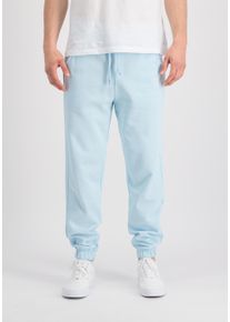 Herren Jogginghose "Alpha Industries Men - Jogger Organics EMB Regular Jogger", blau, Gr. XXXL, Alpha Industries, Obermaterial: 100% Baumwolle, Hosen