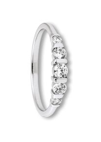 ONE ELEMENT Damen Silberring "Zirkonia Ring aus 925 Silber", 50,mit Zirkonia, Silber 925 (Sterlingsilber), silber, Silber 925 (Sterlingsilber),
