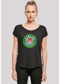 F4NT4STIC Damen T-Shirt "Stranger Things Hawkins Tiger Circle", schwarz, casual, Gr. S, Obermaterial: 100% Baumwolle, Shirts, Premium Qualität