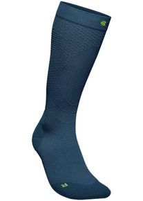 Bauerfeind Herren Sportsocken "Run Ultralight Compression Socks", Gr. 41, blau, Obermaterial: 57% Baumwolle, 41% Polyester, 2% Elasthan, Socken, mit