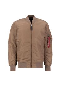 Herren Bomberjacke "Alpha Industries Men - Bomber Jackets MA-1 VF 59 Long", grau, Gr. L, Alpha Industries, Obermaterial: 100% Nylon, Futter: 100%