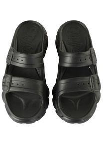 Buffalo Damen Sandale "Buffalo Damen Buffalo Cld Ari Slide Vegan Foam", Gr. 38, schwarz, Kunstfaser, unifarben, Schuhe
