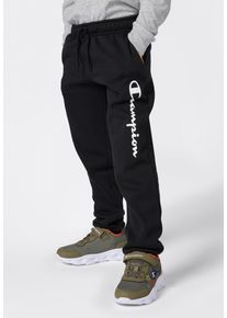 Champion Kinder Jogginghose, blau, sportlich, Gr. XL, Obermaterial: 54% Baumwolle, 46% Polyester, Hosen