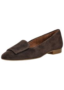 Paul Green Damen Ballerina "Paul Green Ballerinas Leder", Gr. 37,5, braun, Leder, casual, Schuhe