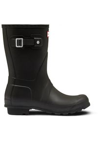 Hunter Boots Original Short Gummistiefel Damen (Gr 42 |schwarz |wasserdicht)