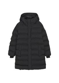 Color Kids Jacket Quilt Long Mantel Kinder (Gr 116 |schwarz |wasserdicht)