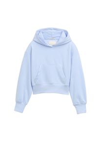 Tom Tailor Mädchen Sweatshirtpale morning blau, casual, Gr. 140, unifarben, Sweatware, Obermaterial: 62% Baumwolle, 38% Polyester, Sweatshirts, mit
