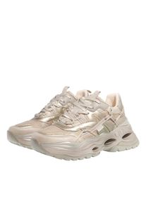 Buffalo Sneaker - Triplet Hollow Vntg - Gr. 40 (EU) - in Silber - f&uuml;r Damen