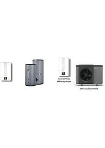 Wolf Garten Wolf Hybrid Paket Gasbrennwerttherme CGB-2-14 mit Wärmepumpe CHA-10/400 und Pufferspeicher SPU-1-200, Warmwasserspeic. SEW-2-200 8615008H11