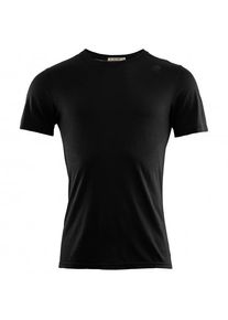 Aclima Lightwool Undershirt Tee Merinounterwäsche Herren (Gr XS |schwarz)