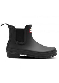Hunter Boots Original Chelsea Gummistiefel Damen (Gr 40,5 |schwarz |wasserdicht)