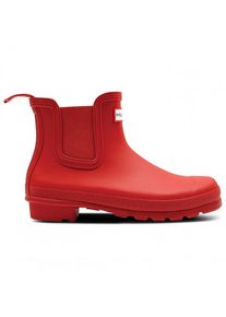 Hunter Boots Original Chelsea Gummistiefel Women (Größe 40,5 |rot |wasserdicht)