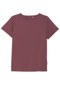 Minymo Blouse S/S T-Shirt Kinder (Gr 122 |lila)