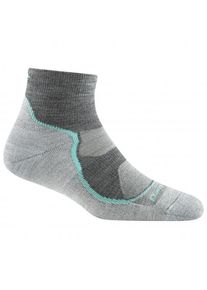 Darn Tough Light Hiker 1/4 Lightweight with Cushion Wandersocken Women (Gr L |grau)