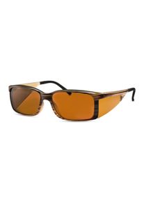 Damen Sonnenbrille "ambelis", braun, casual, Eschenbach OPTIK, Brillen, mit seitlichen Belüftungsschlitzen gegen Beschlagen