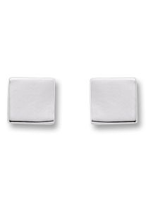 ONE ELEMENT Damen Paar Ohrhänger "Viereck Ohrringe Ohrstecker aus 925 Silber", Damen, Silber 925 (Sterlingsilber), silber, Silber 925