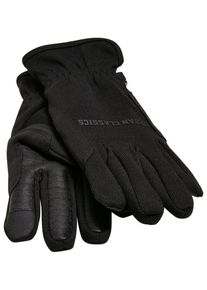 Urban Classics Damen Baumwollhandschuhe "Urban Classics Unisex Performance Winter Gloves", schwarz, Gr. S, 100% Polyester, Handschuhe