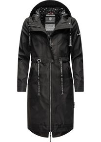 Navahoo Damen Funktionsparka "Josinaa", schwarz, casual, Gr. XS, Obermaterial: 100% Polyester, Futter: 100% Polyester, Wattierung: 100% Polyester,