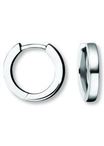 ONE ELEMENT Damen Paar Creolen "Ohrringe Creolen aus 925 Silber Ø 14,8 x 2,4 mm", Damen, Silber 925 (Sterlingsilber), silber, Silber 925