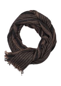 Casamoda Damen Schal "Casamoda Schal gestreift", braun, 50% Wolle, 30% Polyamid, 20% Baumwolle, Modetücher