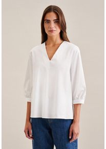 Seidensticker Damen Tunika "Schwarze Rose", weiß, Gr. 38, unifarben, 97% Baumwolle, 3% Elastan, Tuniken