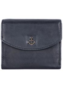 Harbour 2nd Geldbörse "Ronia", grau, Rindsleder, casual, Kleinlederwaren, Geldbeutel Portemonnaie mit Anker Emblem