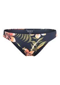Roxy Damen Bikini-Hose "Roxy Into The Sun", blau, Gr. M, 87% Nylon, 13% Elasthan, Badehosen
