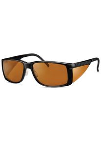 Damen Sonnenbrille "ambelis", schwarz, casual, Eschenbach OPTIK, Brillen, mit 100% UV-Schutz und bis zu 99% Blaulichtabsorption