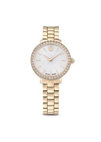 Swarovski Damen Quarzuhr "MATRIX 3-LINK"goldfarben, Armbanduhren, Armbanduhr, Damenuhr, Swiss Made, Edelstahlarmband, analog