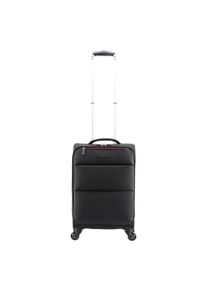 Saxoline Koffer "Adorer", grau, Polyester, Koffer, aus Polyester-Material
