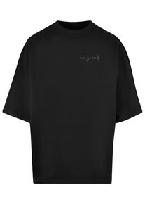 Merchcode Herren T-Shirt "Merchcode Herren Love Yourself Huge Tee", schwarz, casual, Gr. M, bedruckt, 100% Baumwolle, Shirts