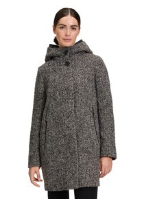 Gil Bret Damen Wolljacke "Gil Bret Wolljacke mit Kapuze", braun, sportlich, Gr. 36, Obermaterial: 32% Baumwolle, 27% Polyester, 18% Wolle, 18%