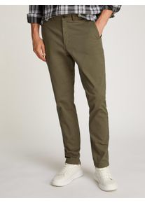 Calvin Klein Herren Chinohose "MODERN TWILL SLIM CHINO", braun, casual, Gr. 34, unifarben, Web, Obermaterial: 98% Baumwolle, 2% Elasthan, Hosen, mit