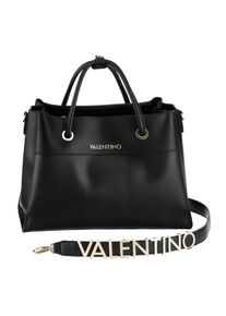 Valentino Handbags VALENTINO BAGS Damen Henkeltasche "ALEXIA", schwarz, Polyurethan (PU), Taschen, Umhängetasche Schultertasche mit goldfarbenen Details