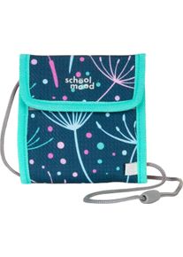 School-Mood Kinder Brustbeutel, blau, Polyester, Kleinlederwaren