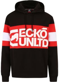 Ecko Unltd. Herren Kapuzensweatshirt "Ecko Unltd. Herren Ecko Unltd. Flagship Hoody", schwarz, Gr. L, 80% Baumwolle, 20% Polyester, Sweatshirts