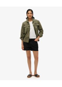 Superdry Damen Cargo Hot Shorts Black - Gr&ouml;&szlig;e: 44 212342950013902A025
