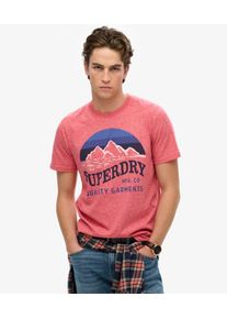 Superdry Herren Locker Geschnittenes, Klassisches Great Outdoors T-shirt Red - Gr&ouml;&szlig;e: XL 10404055031936EX004