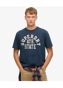 Superdry Herren Vintage Athletic Essential Grafik-t-shirt Marineblau - Gr&ouml;&szlig;e: Xxl 104040550317409S005