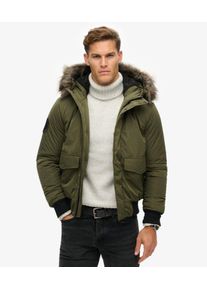 Superdry Herren Everest Bomberjacke Kaki - Gr&ouml;&szlig;e: L 1020202000519ZC3003