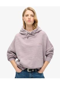 Superdry Damen &Uuml;berf&auml;rbtes Essential Hoodie mit Logo Pink - Gr&ouml;&szlig;e: 42 2102622501776MUP020