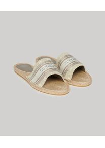 Superdry Damen Canvas-sandalen mit Espadrilles-overlay Wei&szlig; - Gr&ouml;&szlig;e: 40 21794223000122JS029