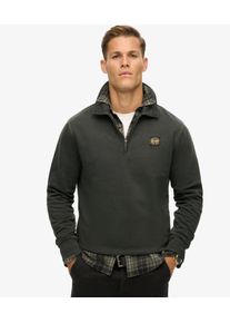 Superdry Herren Sweatshirt mit Kontrastn&auml;hten und Rei&szlig;verschluss Schwarz - Gr&ouml;&szlig;e: S 1040607000919AFB001