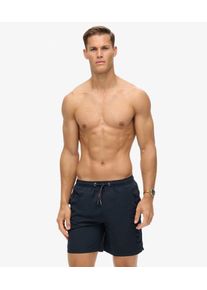 Superdry Herren 17-Zoll Premium Badeshorts mit Stickerei Marineblau - Gr&ouml;&szlig;e: M 106201650018298T002