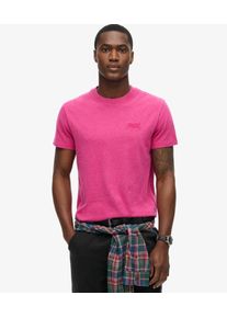 Superdry Herren Essential Logo T-shirt Pink - Gr&ouml;&szlig;e: S 10404050005565ES001